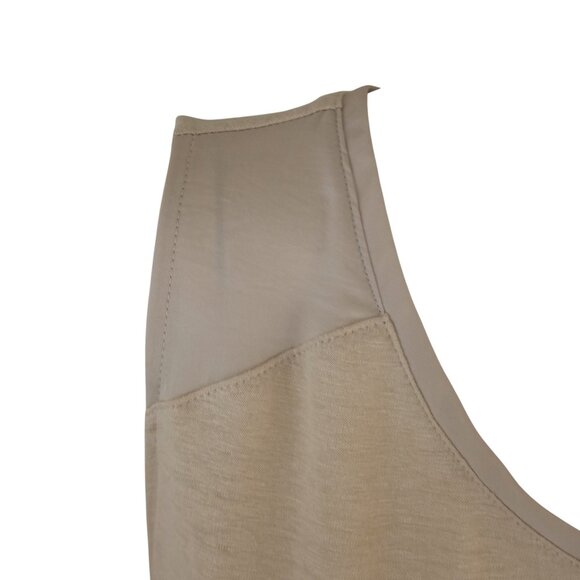 Chico's Tan Sleeveless Tank Tunic Tulip Hem Womens 3 XL 16 - Picture 2 of 8